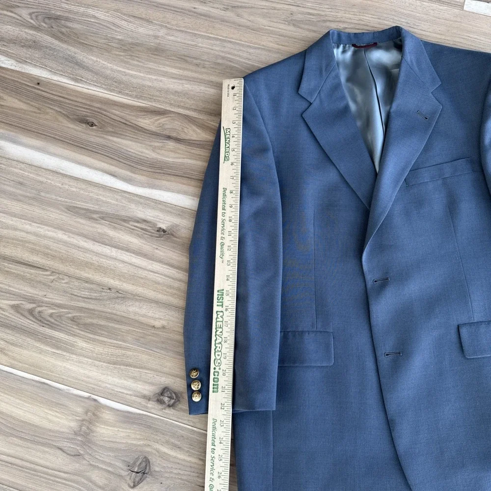 Jack Nicklaus Tournament Series Gray Suit Blazer Coat Golf Made in USA‎ Size 42S
